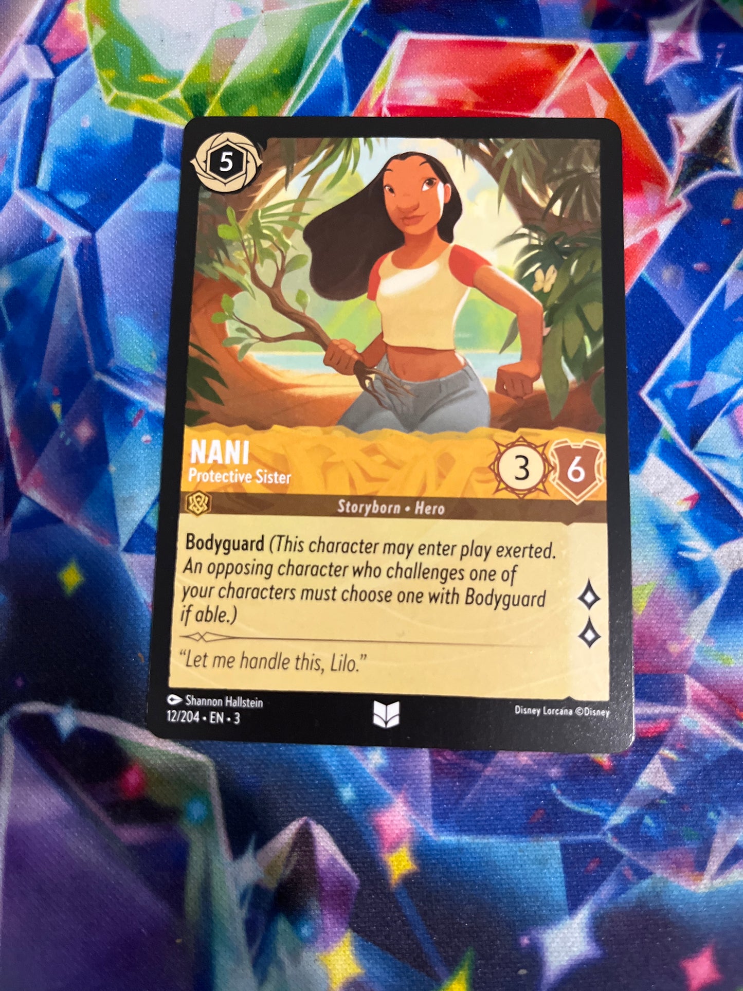 Disney Lorcana Nani - Protective Sister 12/204 NM/LP