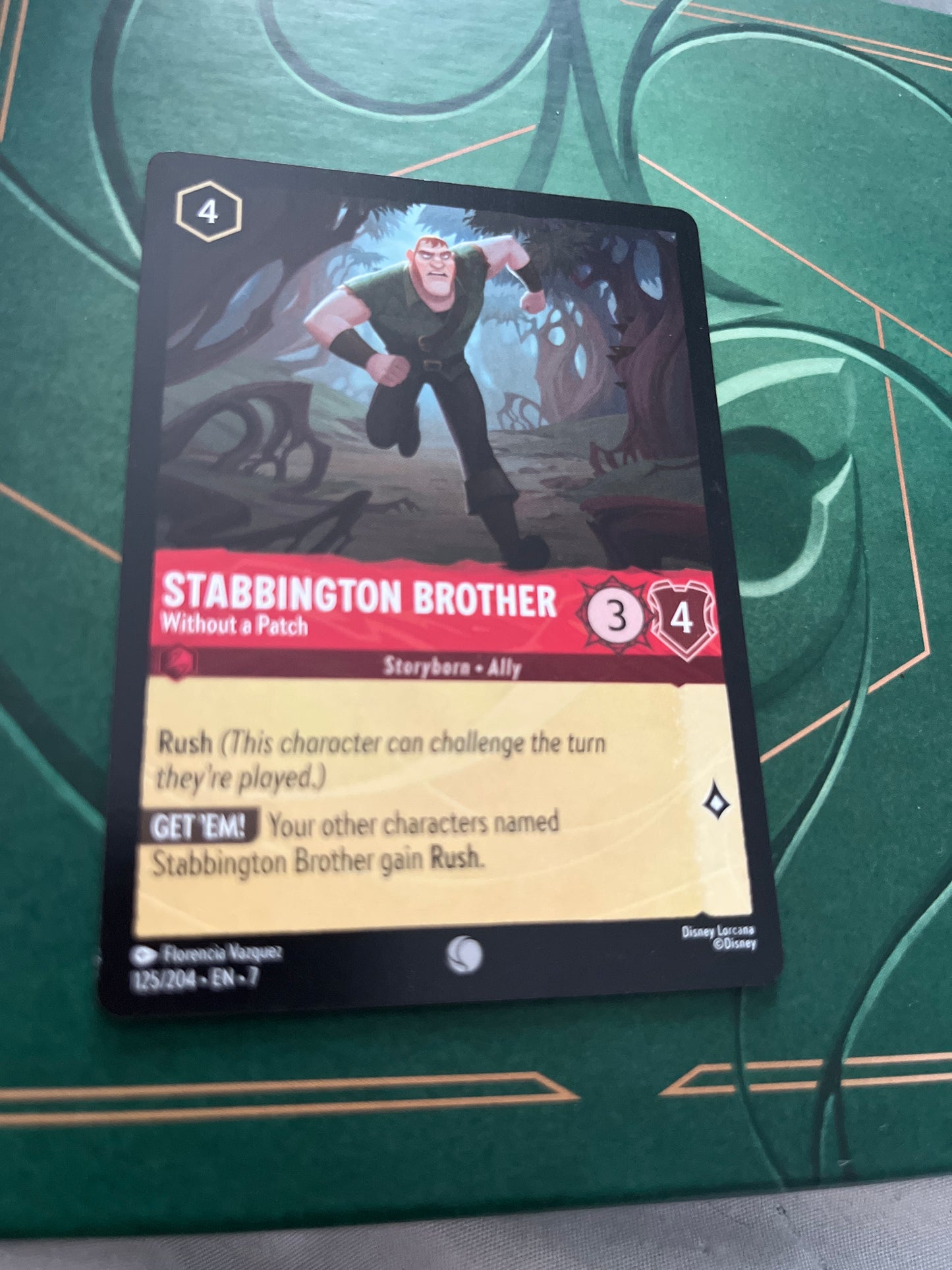 Disney Lorcana Stubbington Brother - Without a patch 125/204 S7 NM/LP