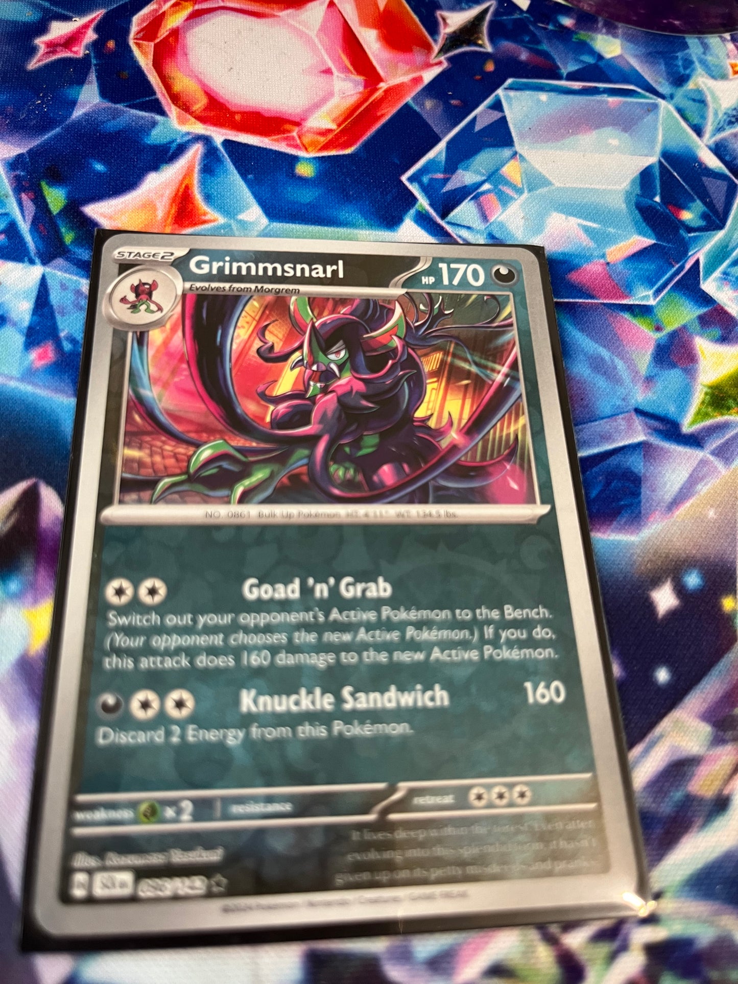 Pokémon - Grimmsnarl (holo) 096/142 NM/LP
