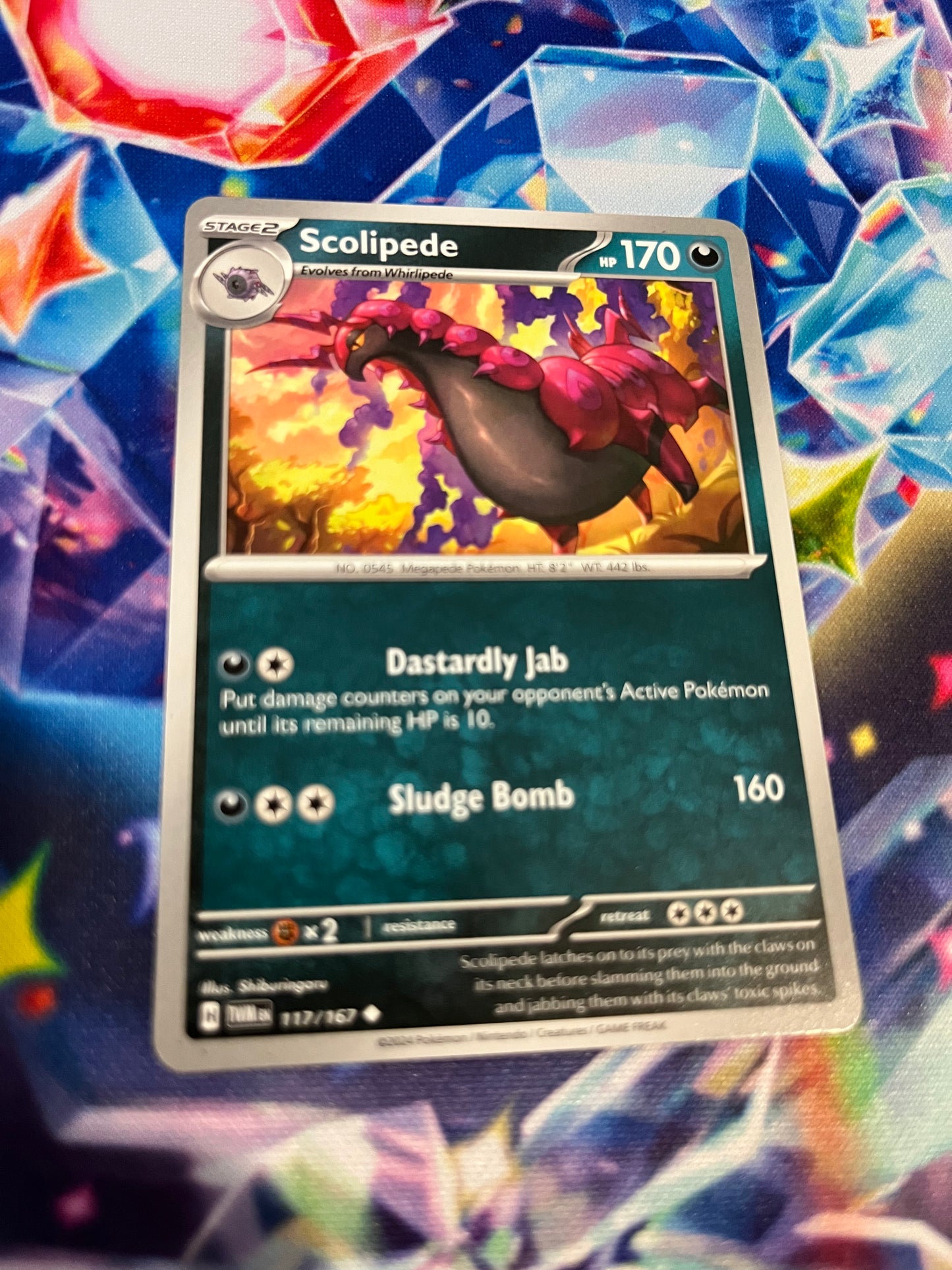 Pokémon - Scolipede 117/167 NM/LP